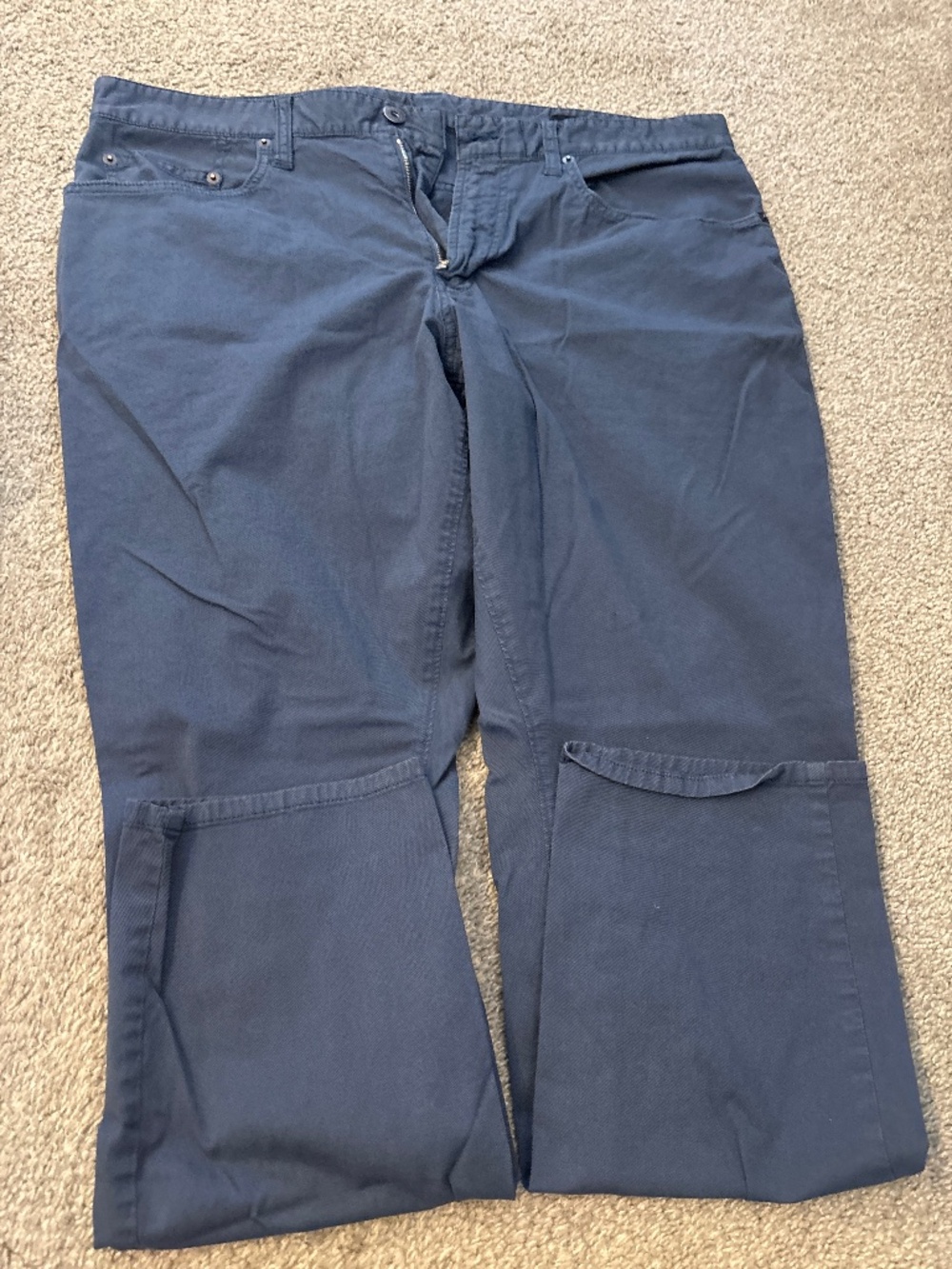 Grey blue slacks